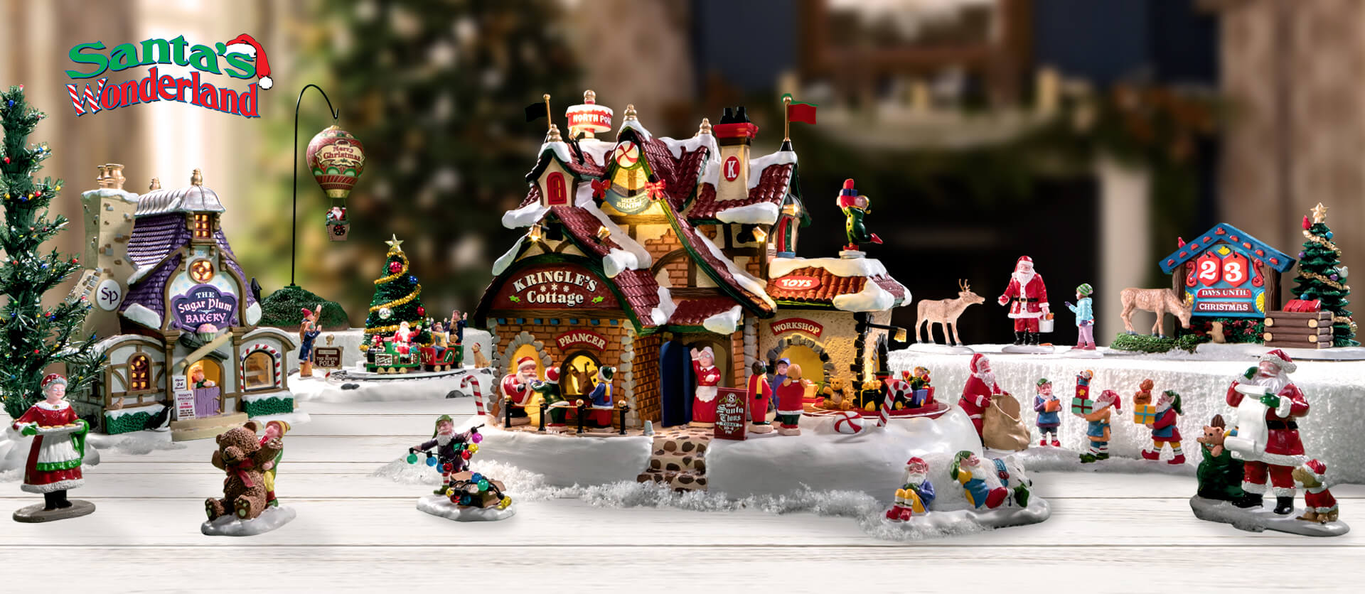 Lemax santa s wonderland collection