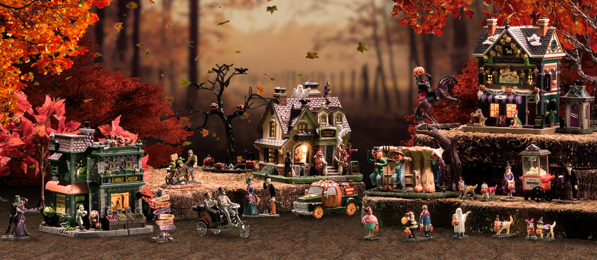 Lemax Village Collectibles - Halloween and Christmas Villages