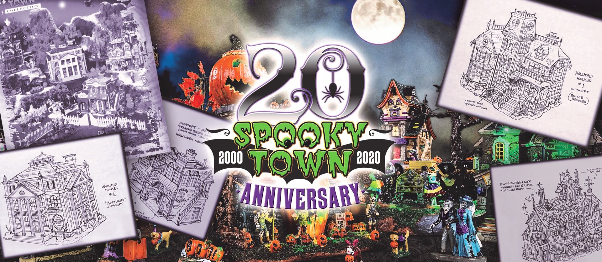 Lemax Spooky Town 20th Anniversary